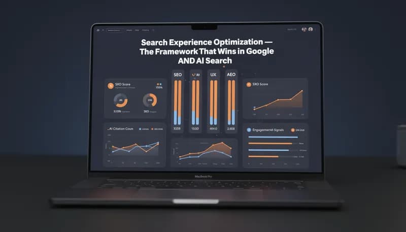 Search experience optimization framework 2026